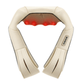 Massageador Shiatsu 3D Elétrico com Aquecimento – 8 Nódulos, 3 Níveis de Intensidade - KneadBlaze™