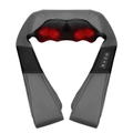 Massageador Shiatsu 3D Elétrico com Aquecimento – 8 Nódulos, 3 Níveis de Intensidade - KneadBlaze™