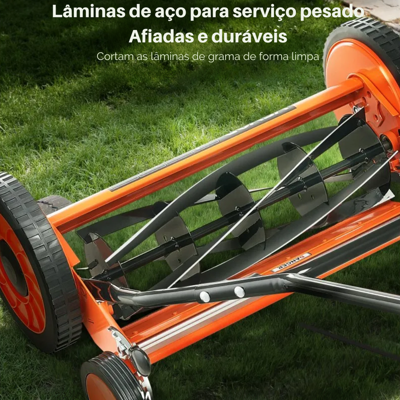 Cortador De Grama 5 Laminas EcoGreen™