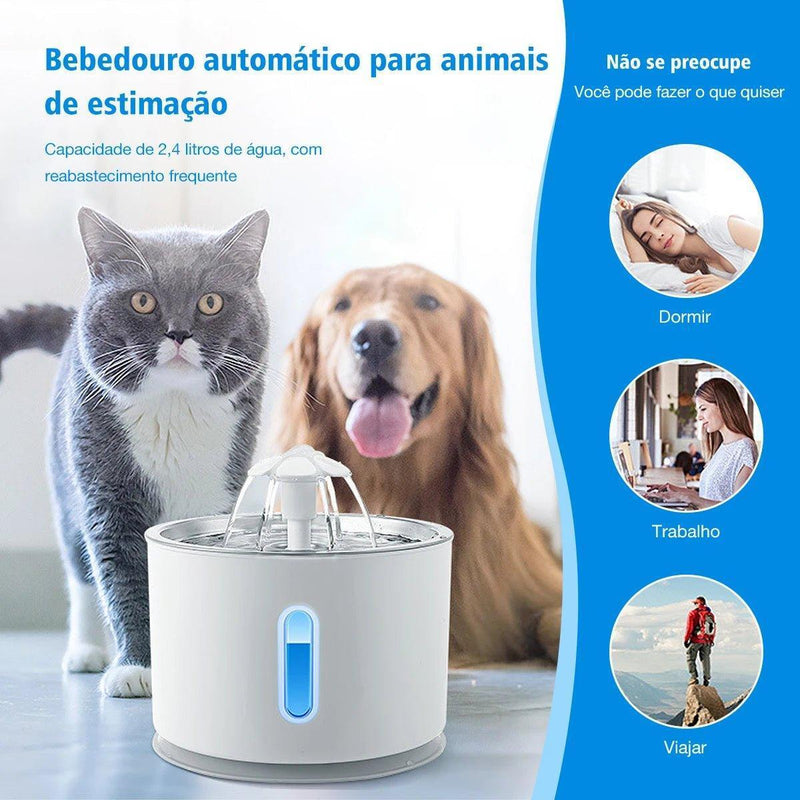 Bebedouro pet cascata