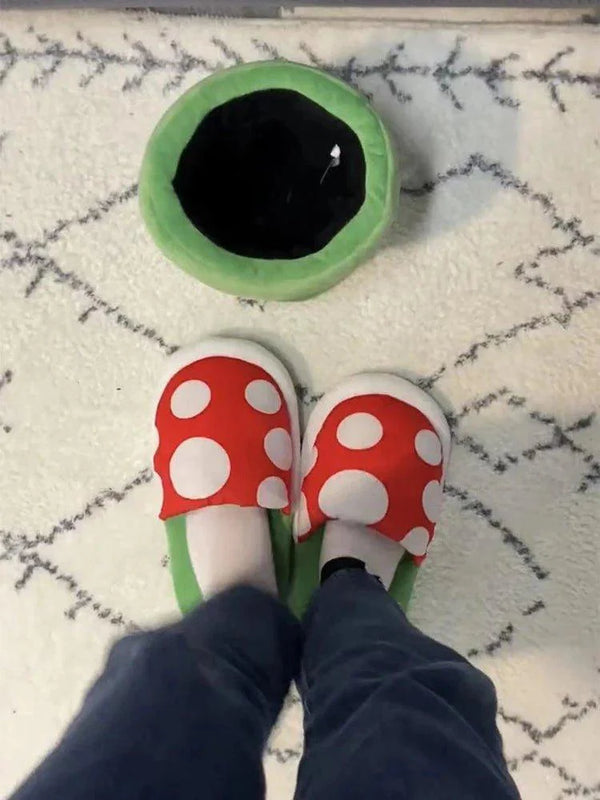 Comfort Retro- pantufa Super Mario