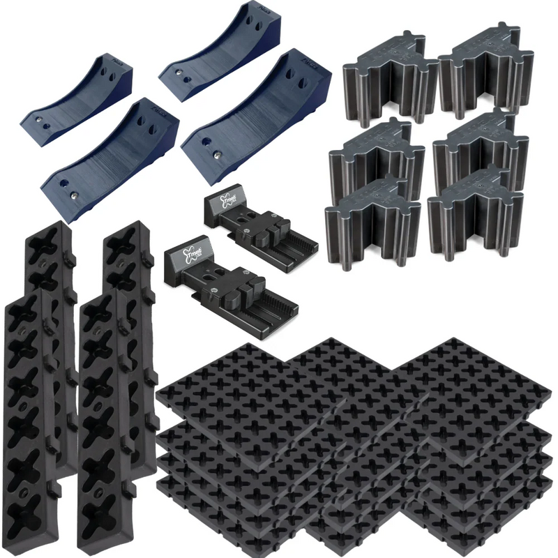 Kit  45 pc Painéis de Revestimento Antiderrapante para Caçambas CargoShield™