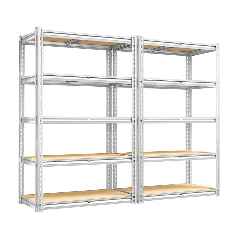 Estante Metálica Ajustável de 5 Níveis com Capacidade de 915 kg para Garagem, Cozinha e Depósito – FlexiRack™