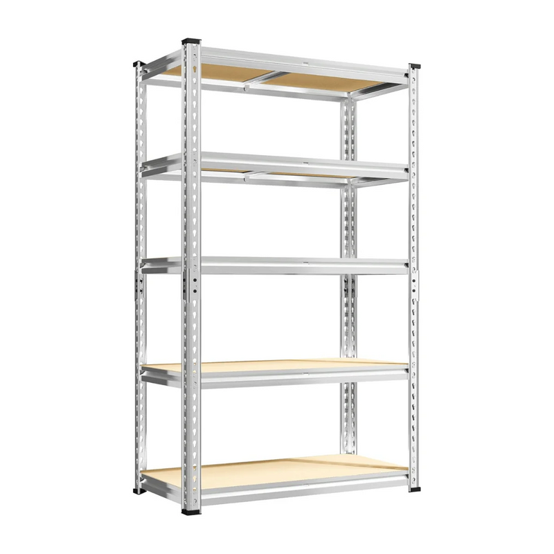 Estante Metálica Ajustável de 5 Níveis com Capacidade de 915 kg para Garagem, Cozinha e Depósito – FlexiRack™