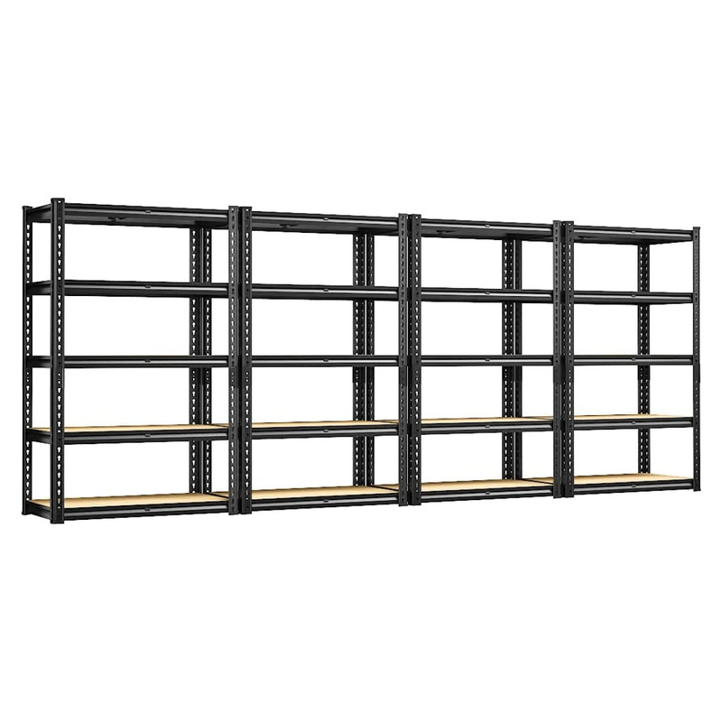 Estante Metálica Ajustável de 5 Níveis com Capacidade de 915 kg para Garagem, Cozinha e Depósito – FlexiRack™