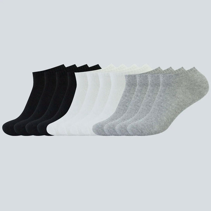 Kit 12 pares de meia masculina