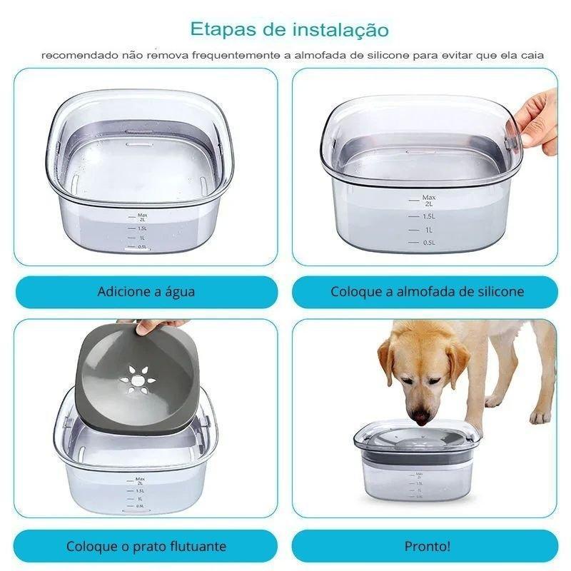 PetSplash 2.0-bebedouro anti respingos
