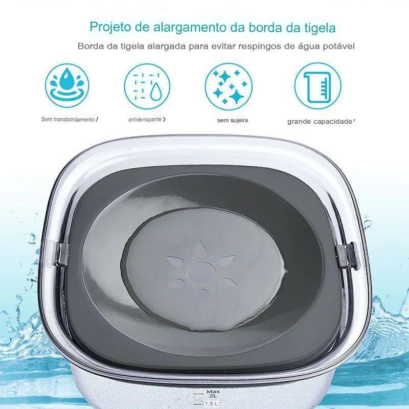 PetSplash 2.0-bebedouro anti respingos