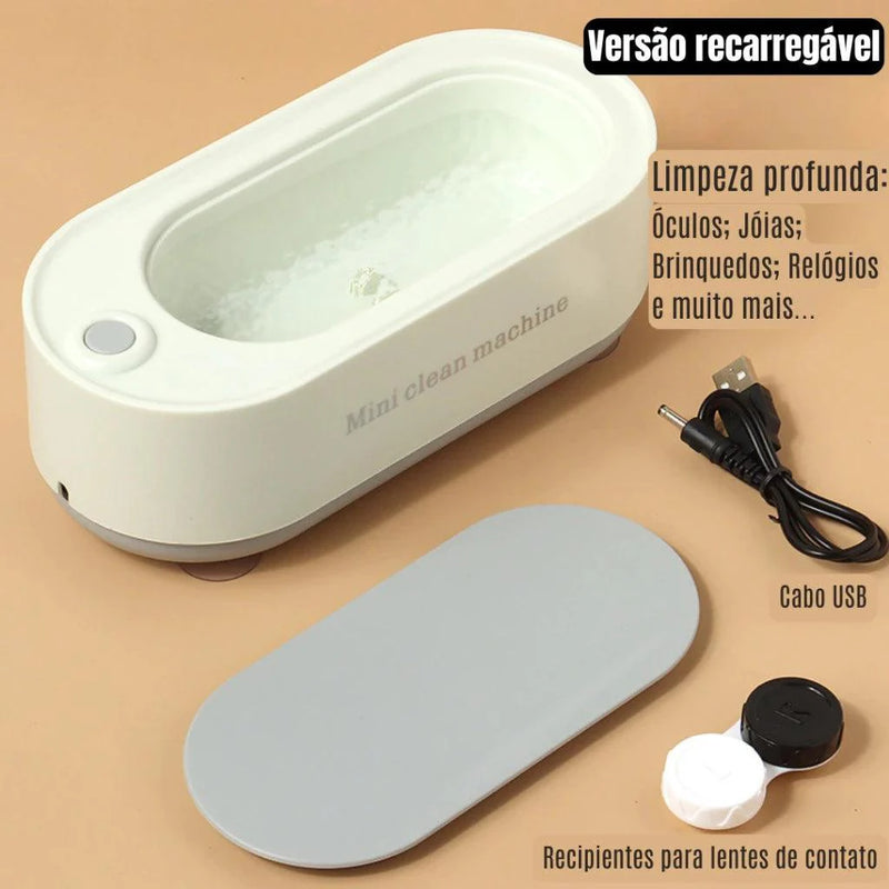 Limpador de joias ultrassonico Zeppy