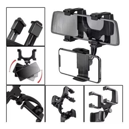 Suporte para Carro Rotação 360° - Tecnologia Inovadora e Qualidade Zeppy para Máxima Praticidade!