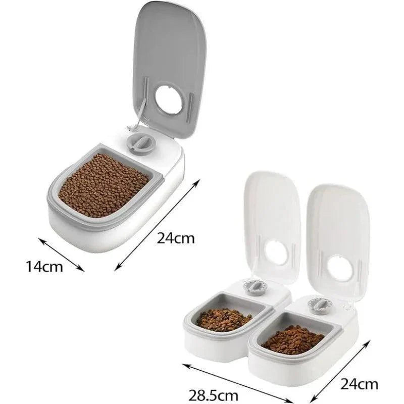 Tigela alimentadora com timer